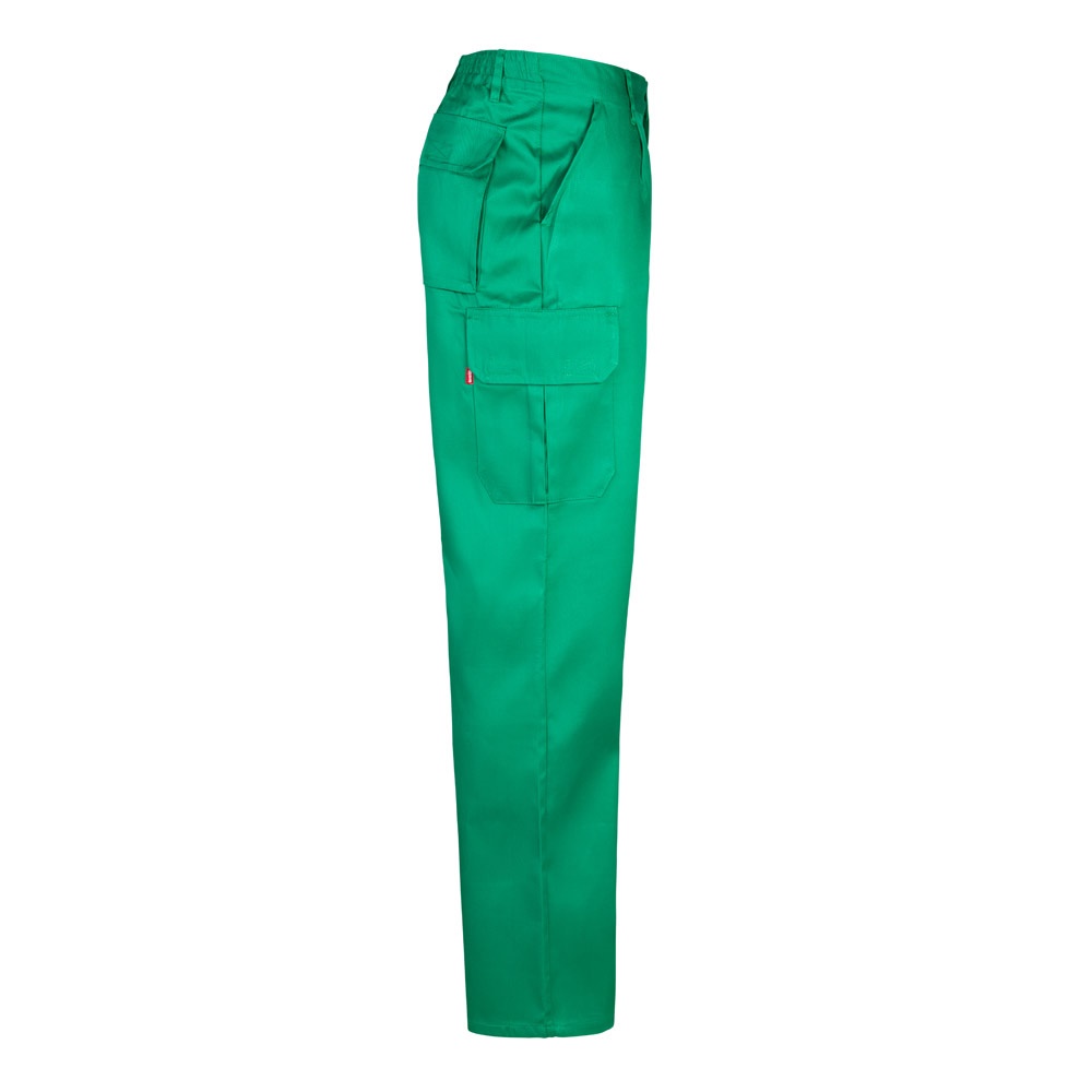 VL MABON. Pantalón multibolsillos de sarga (200g/m²), en algodón (35%) y poliéster (65%)
