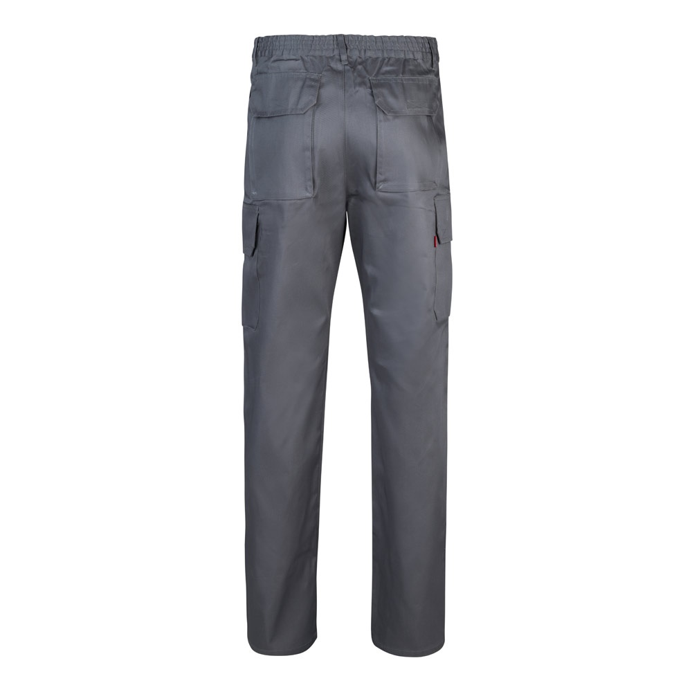 VL MABON. Pantalón multibolsillos de sarga (200g/m²), en algodón (35%) y poliéster (65%)