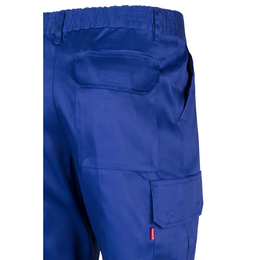VL MABON. Pantalón multibolsillos de sarga (200g/m²), en algodón (35%) y poliéster (65%)