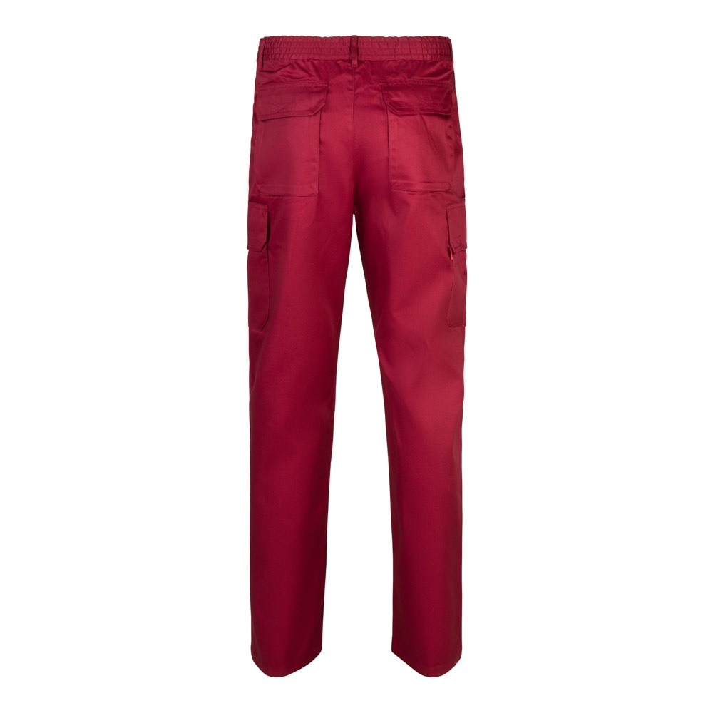VL MABON. Pantalón multibolsillos de sarga (200g/m²), en algodón (35%) y poliéster (65%)