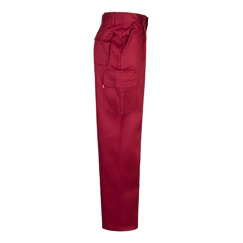 VL MABON. Pantalón multibolsillos de sarga (200g/m²), en algodón (35%) y poliéster (65%)