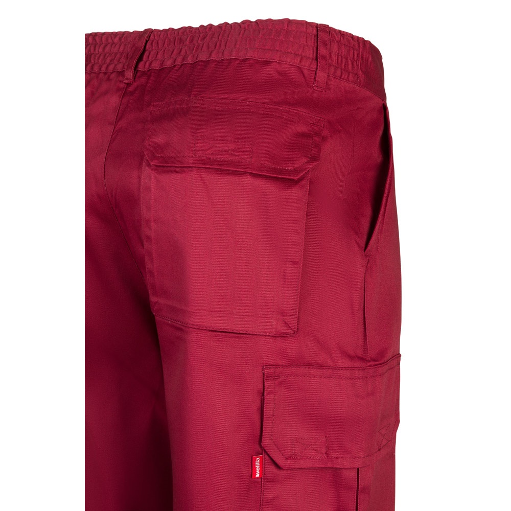 VL MABON. Pantalón multibolsillos de sarga (200g/m²), en algodón (35%) y poliéster (65%)