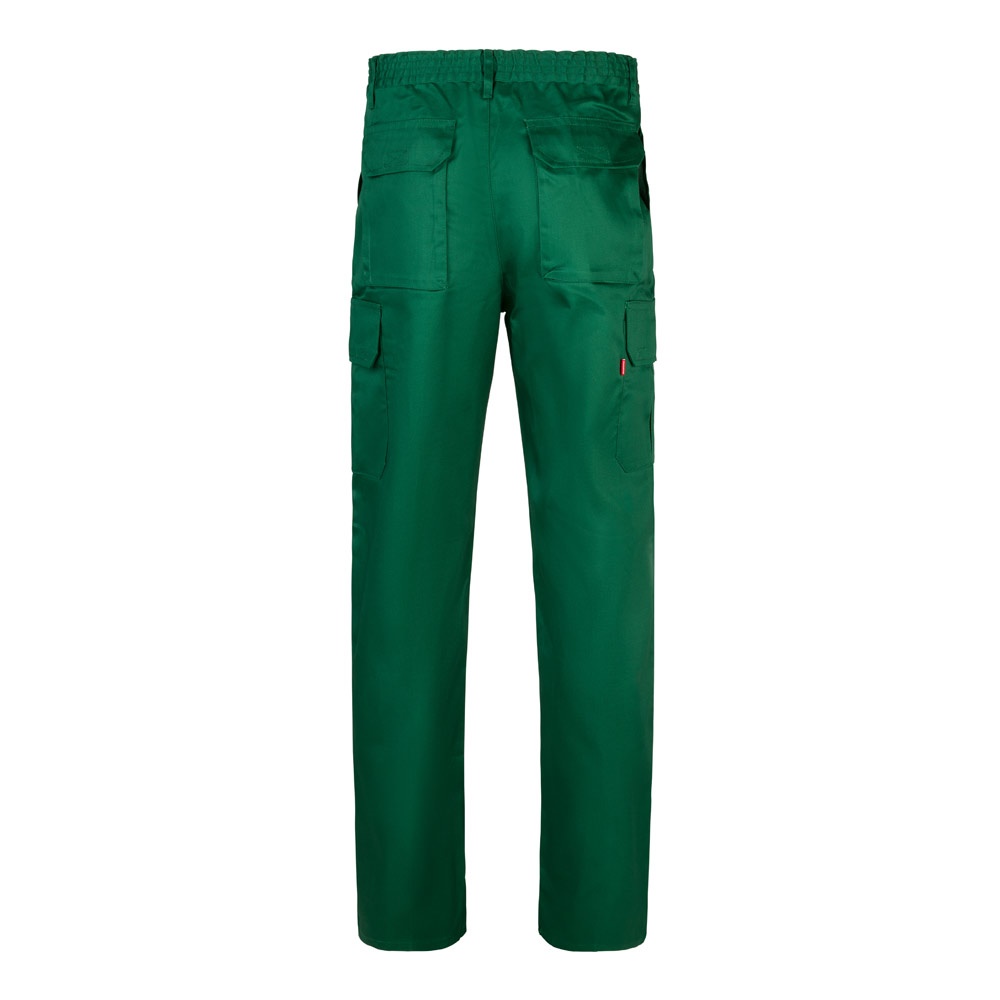 VL MABON. Pantalón multibolsillos de sarga (200g/m²), en algodón (35%) y poliéster (65%)