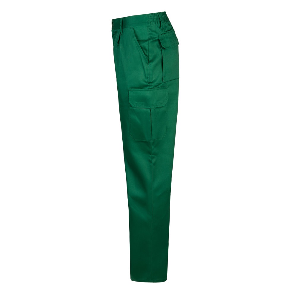VL MABON. Pantalón multibolsillos de sarga (200g/m²), en algodón (35%) y poliéster (65%)