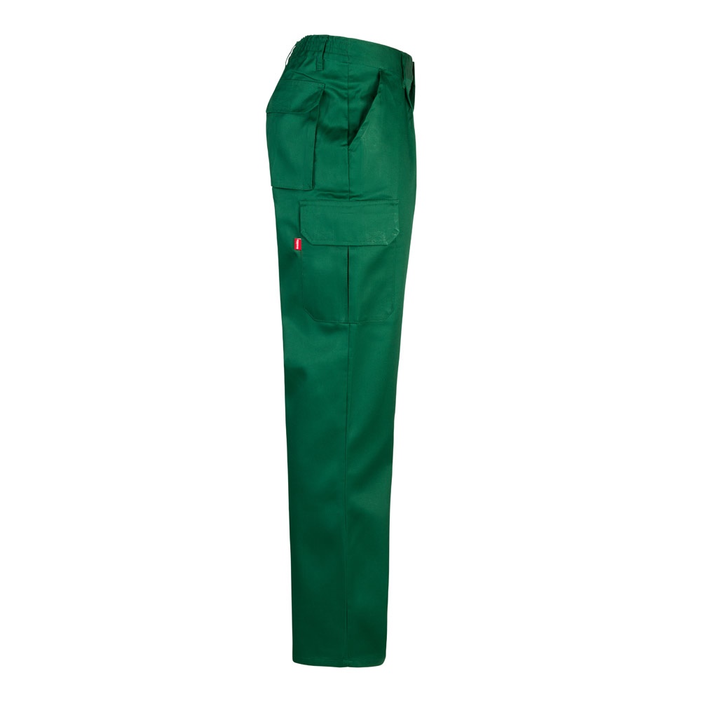 VL MABON. Pantalón multibolsillos de sarga (200g/m²), en algodón (35%) y poliéster (65%)
