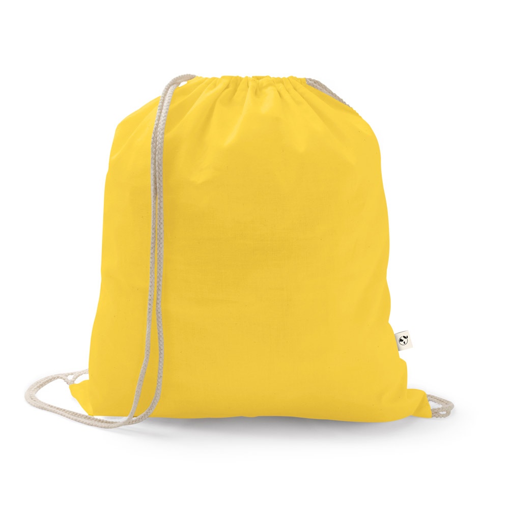 ISTANBUL. Mochila confeccionada en algodón reciclado (70%) y poliéster (30% rPET) (150 g/m²)