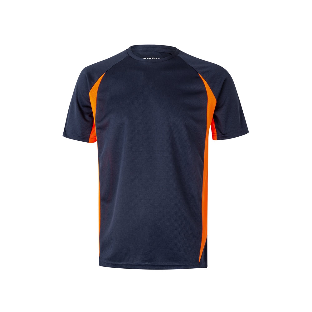VL SLAYER. Camiseta técnica ojo de pájaro bicolor (160g/m²), en poliéster (100%)