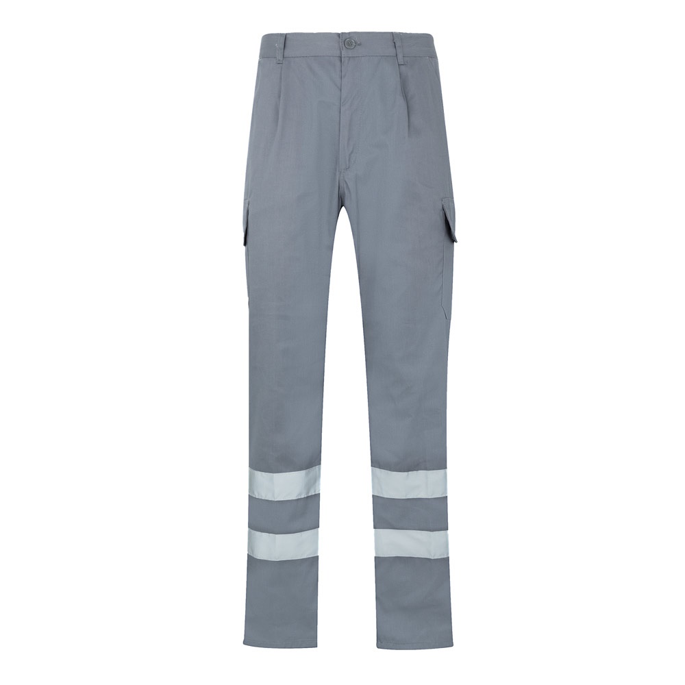 VL ASCLEPIUS. Pantalón multibolsillos de sarga (200g/m²), en algodón (35%) y poliéster (65%)