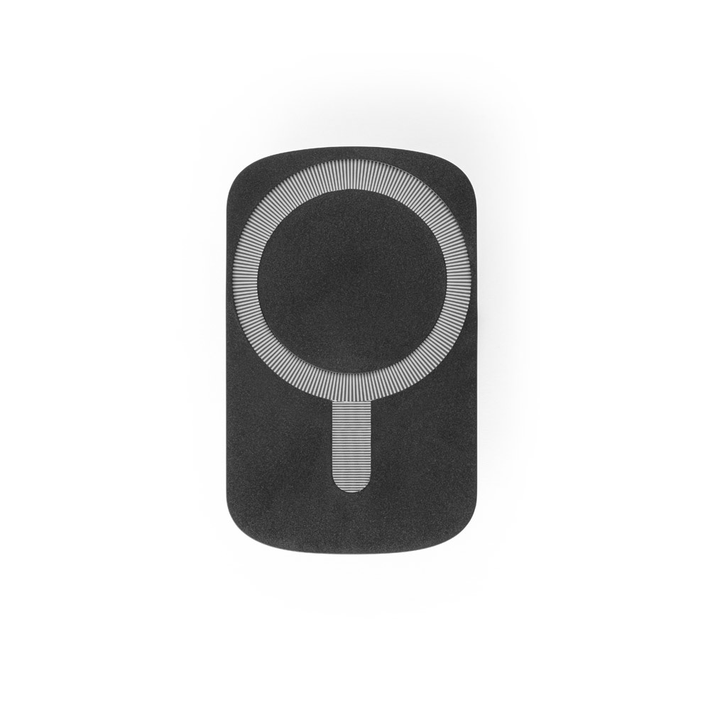 KOCH. Soporte para smartphone para coche con cargador magnético inalámbrico de 15 W en ABS reciclado (100% rABS)