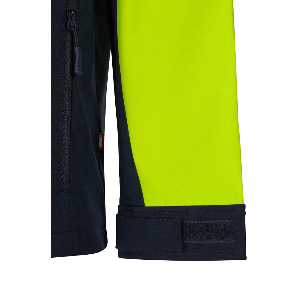 VL HESTIA LARGE. Chaqueta soft shell bicolor (280g/m²), con forro polar y membrana de TPU, en poliéster (96%) y elastano (4%)