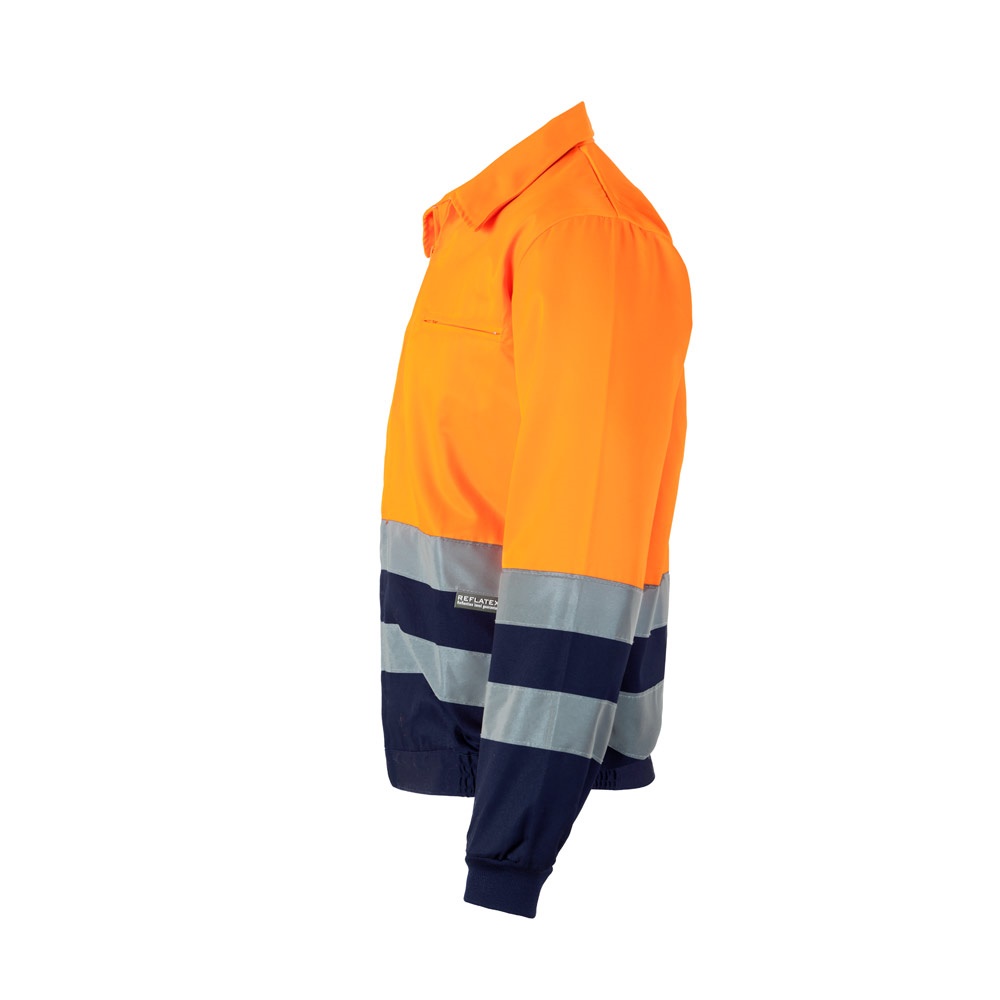VL NEPTUNE LARGE. Chaqueta de sarga bicolor (210g/m²) en poliéster (80%) y algodón (20%)