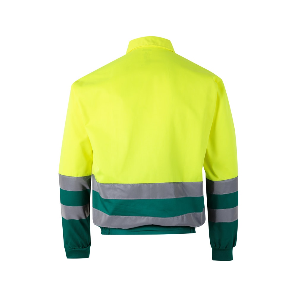 VL NEPTUNE LARGE. Chaqueta de sarga bicolor (210g/m²) en poliéster (80%) y algodón (20%)