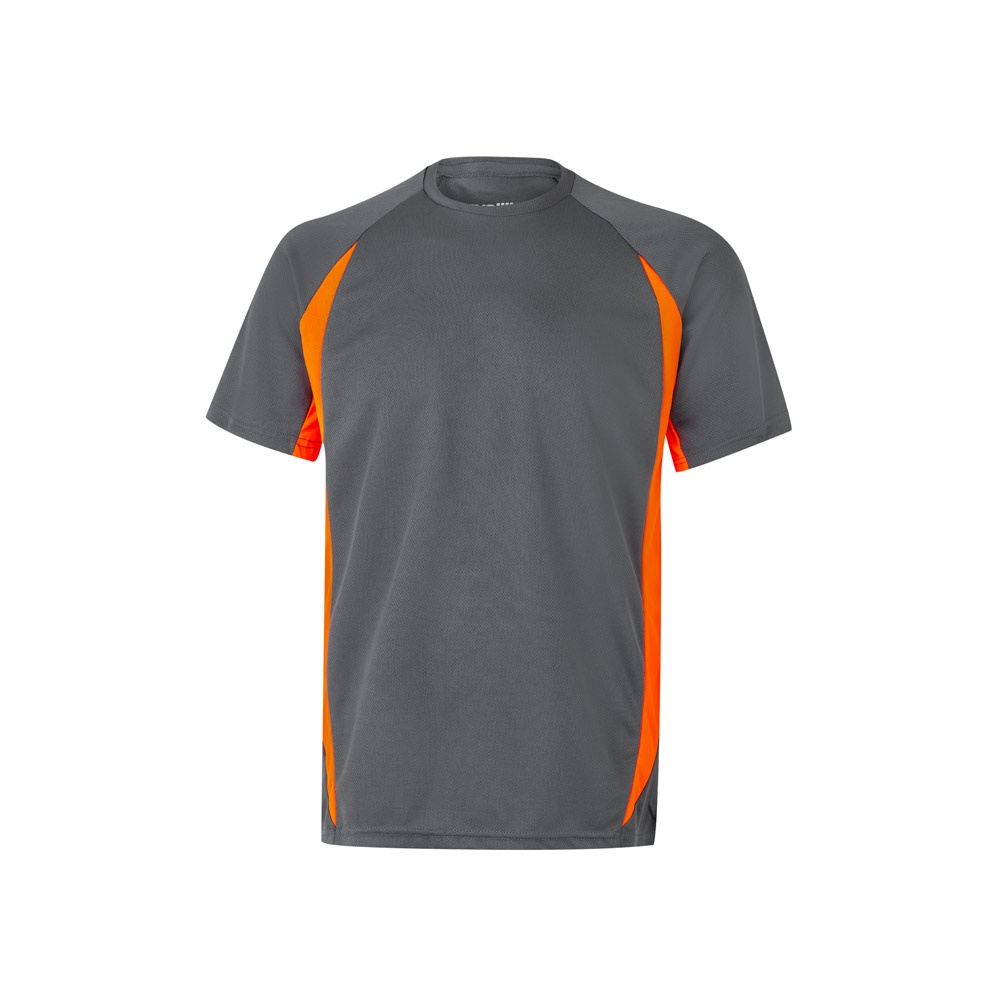 VL SLAYER. Camiseta técnica ojo de pájaro bicolor (160g/m²), en poliéster (100%)