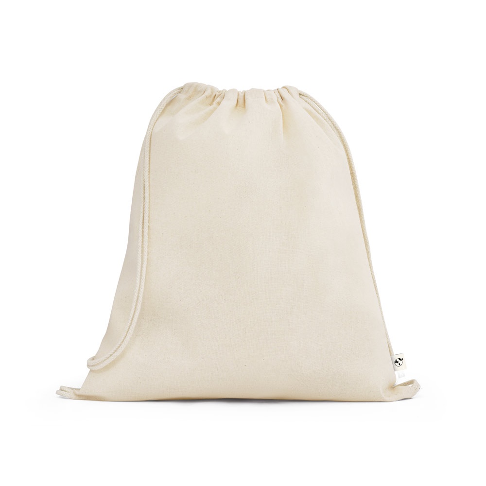 BELIZE. Bolsa tipo mochila 100% algodón orgánico (140 g/m²)