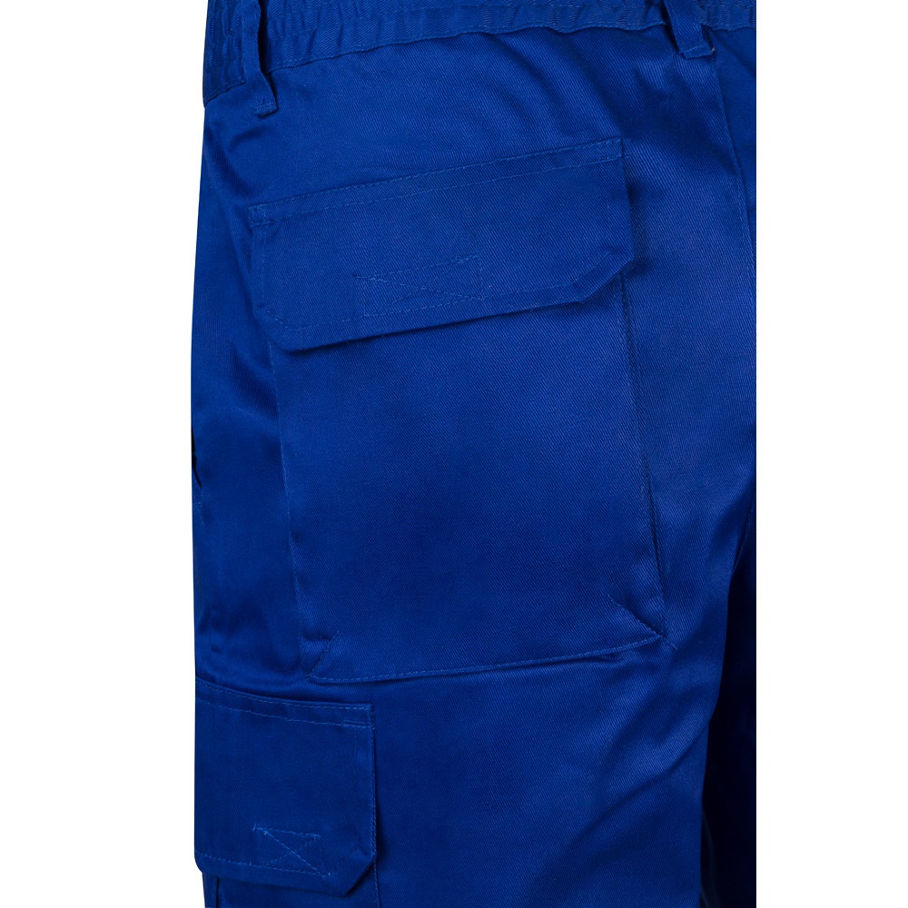 VL CHIONE. Bermudas en sarga multibolsillos (200g/m²), en algodón (35%) y poliéster (65%)