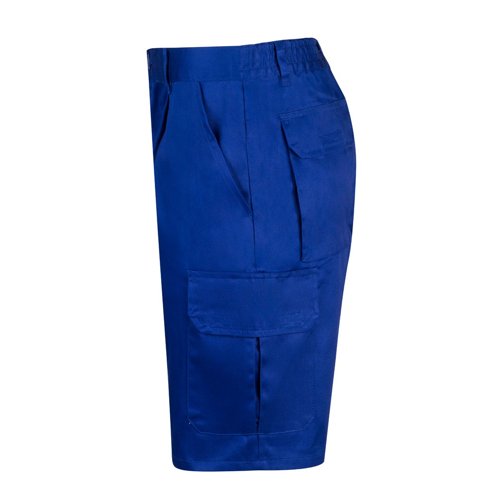 VL CHIONE. Bermudas en sarga multibolsillos (200g/m²), en algodón (35%) y poliéster (65%)