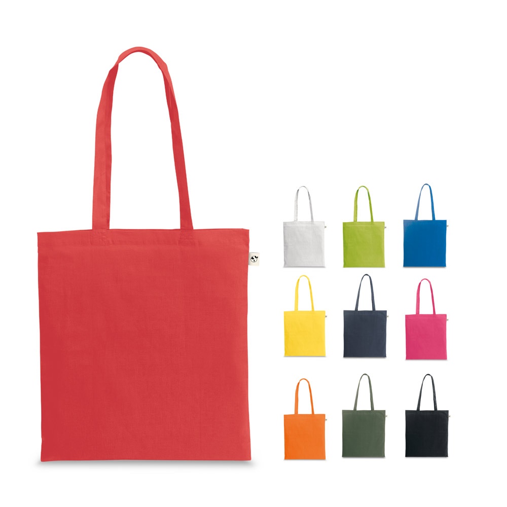 MEXICO. Bolsa fabricada en algodón reciclado (70%) y poliéster (30% rPET) (150 g/m²)