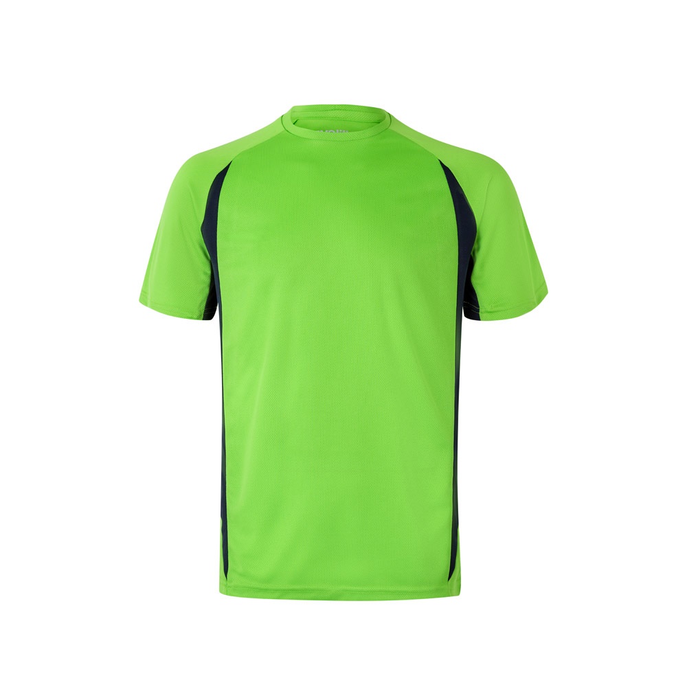 VL SLAYER. Camiseta técnica ojo de pájaro bicolor (160g/m²), en poliéster (100%)