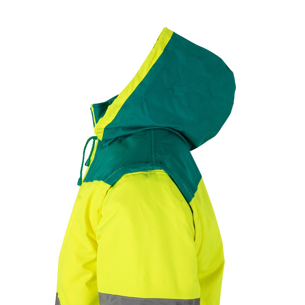 VL JUPITER. Chaqueta acolchada bicolor (180g/m²) en poliéster (100%), con revestimiento de PU