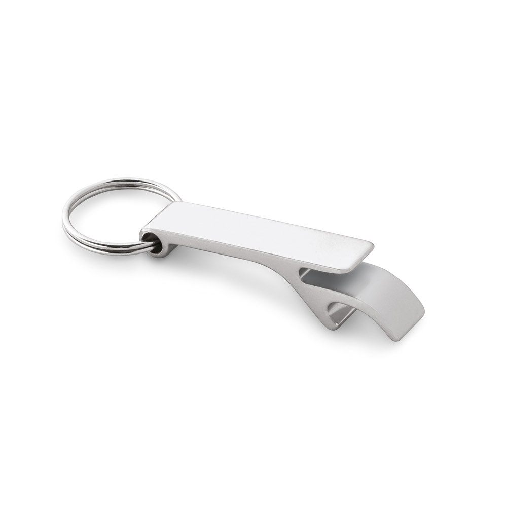 RE-BAITT. Llavero con abridor de chapas de aluminio reciclado (100% rAL)