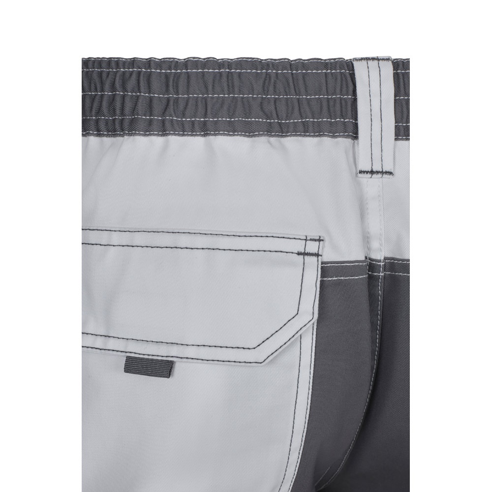 VL NJORD. Pantalón de sarga multibolsillos bicolor (240 g/m²), en algodón (35%) y poliéster (65%)