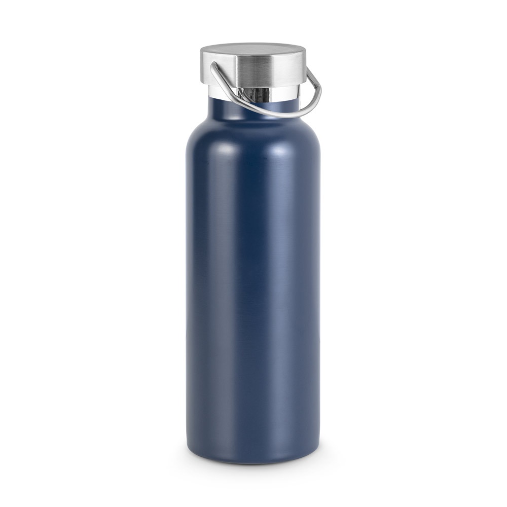 DUPLANTIS. Botella de acero inoxidable (90% reciclado) con aislamiento al vacío de 750 mL