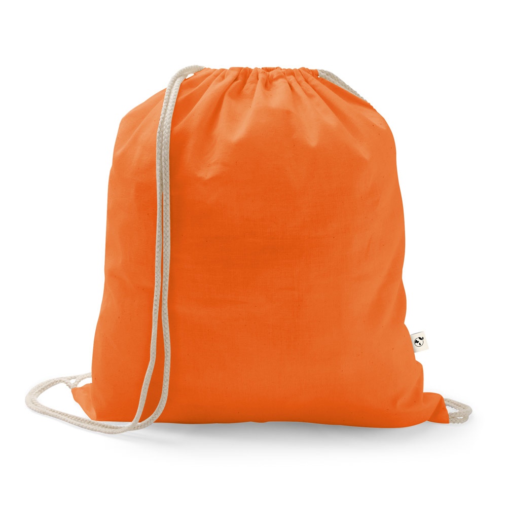 ISTANBUL. Mochila confeccionada en algodón reciclado (70%) y poliéster (30% rPET) (150 g/m²)