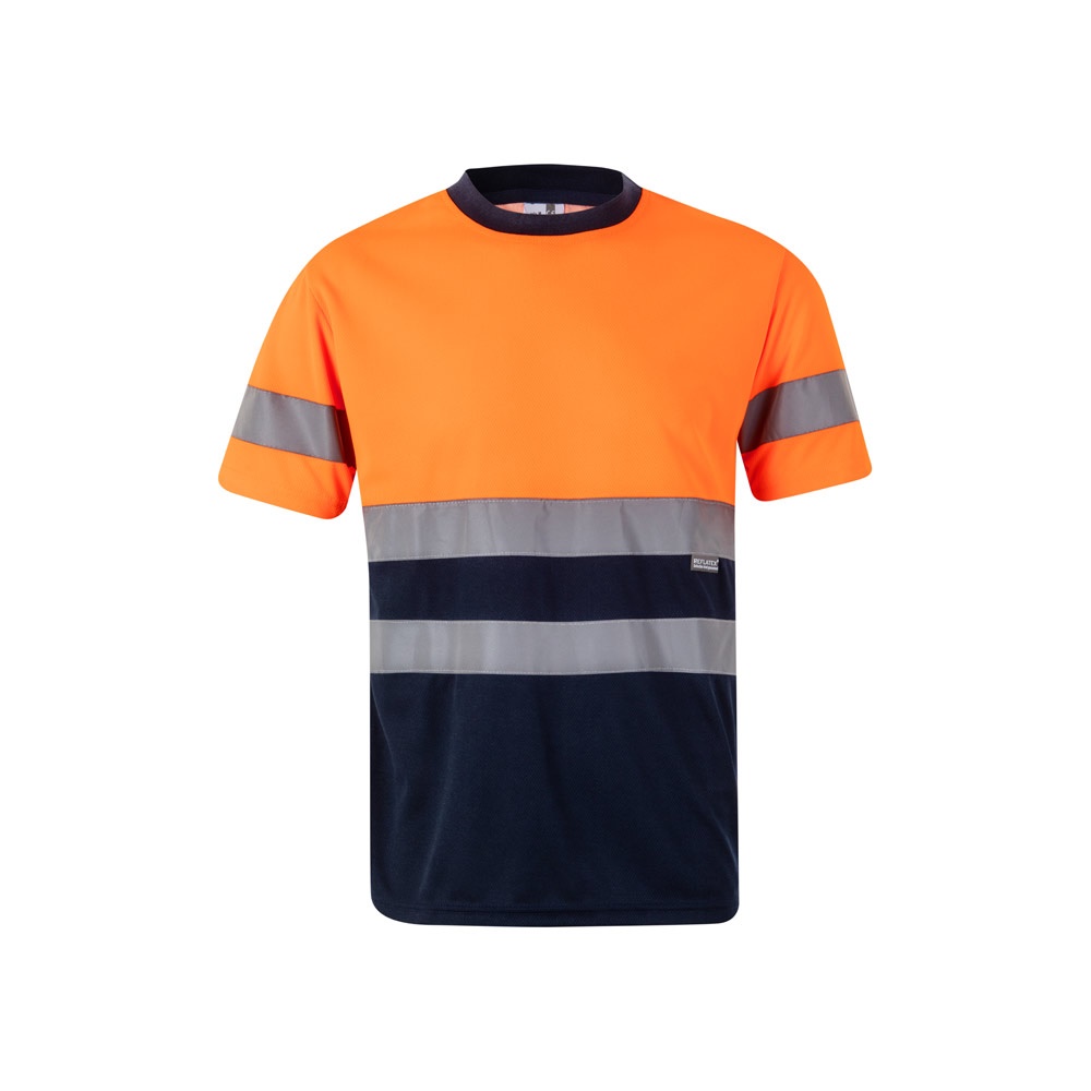 VL BRAHMA LARGE. Camiseta técnica bicolor ojo de pájaro (140g/m²), en poliéster (100%)