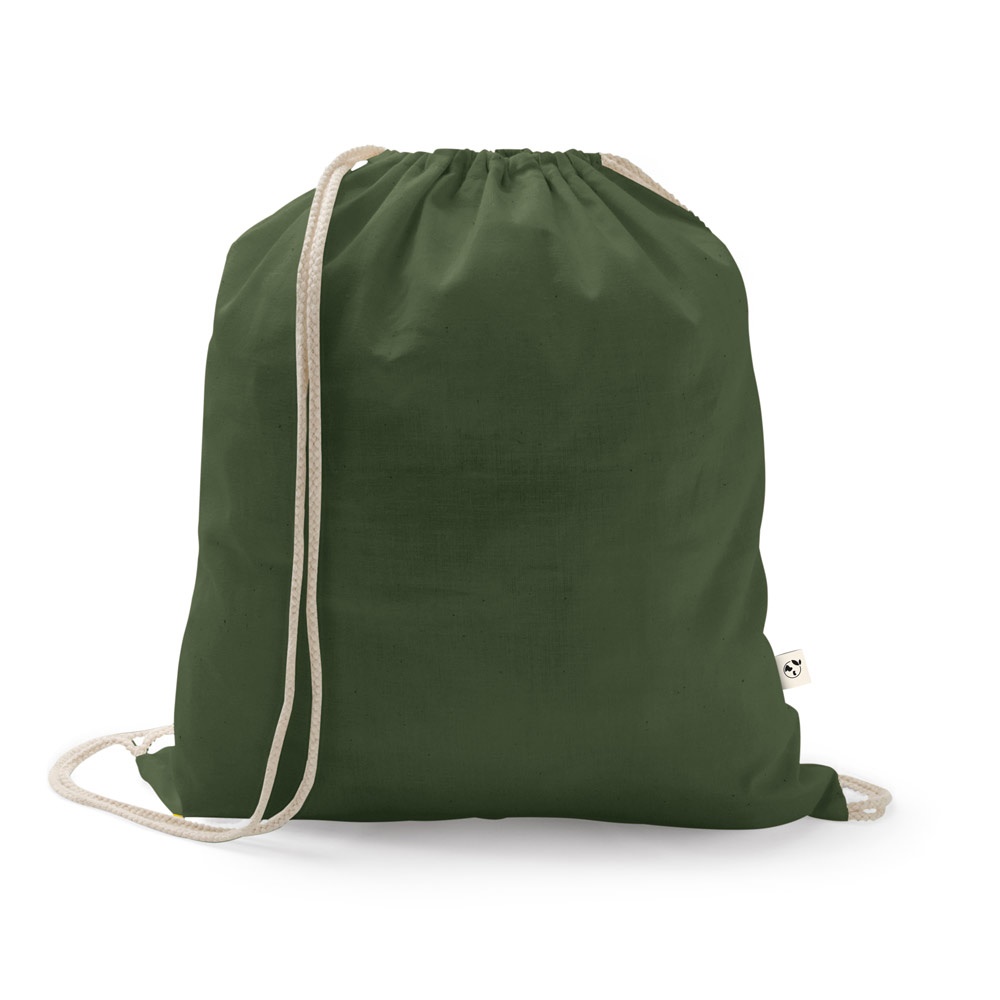 ISTANBUL. Mochila confeccionada en algodón reciclado (70%) y poliéster (30% rPET) (150 g/m²)