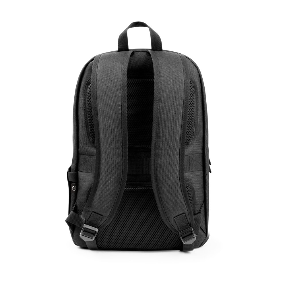 DRAMMEN. Mochila para portátil en poliéster reciclado de alta densidad 600D
