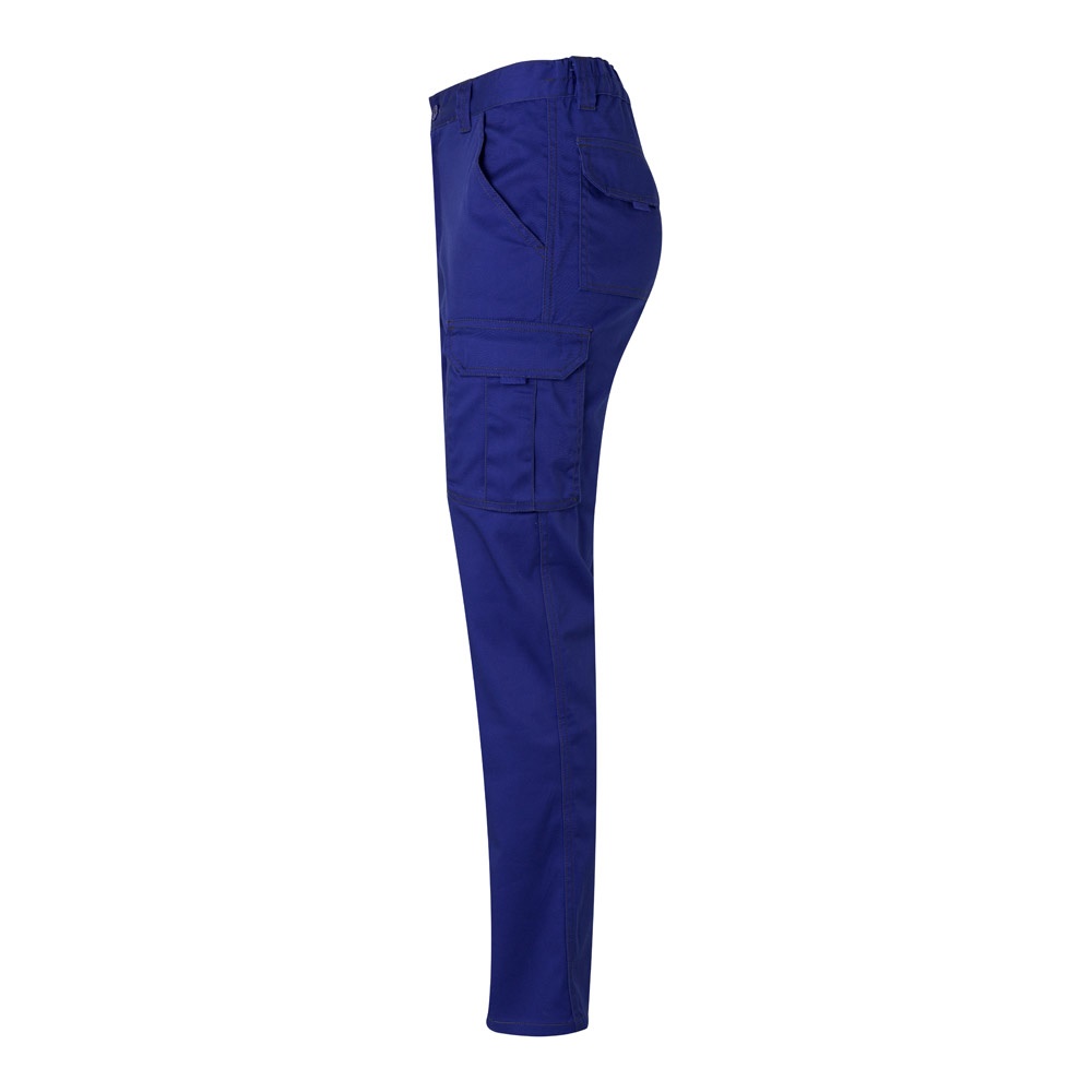 VL LUGH. Pantalón elástico multibolsillos (240g/m²) en algodón (46%), EME (38%) y poliéster (16%)
