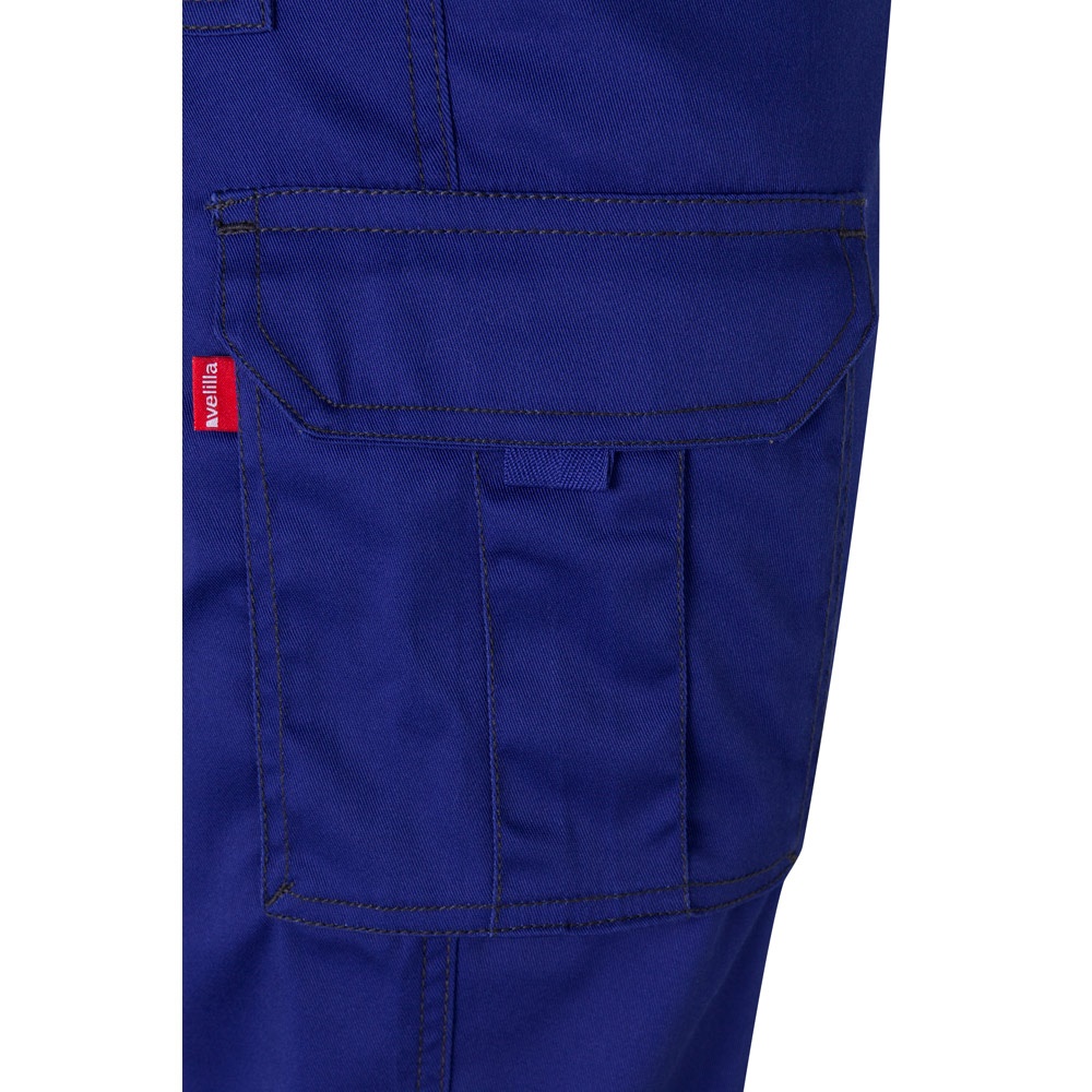 VL LUGH. Pantalón elástico multibolsillos (240g/m²) en algodón (46%), EME (38%) y poliéster (16%)