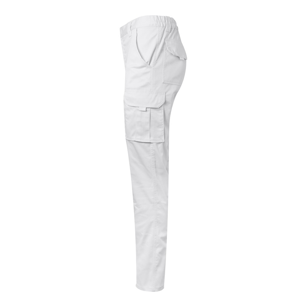 VL PAN. Pantalón elástico multibolsillos (290g/m²), en algodón (46%), EME (38%) y poliéster (16%)
