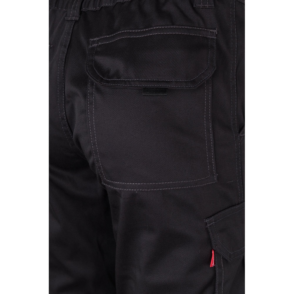 VL PAN. Pantalón elástico multibolsillos (290g/m²), en algodón (46%), EME (38%) y poliéster (16%)