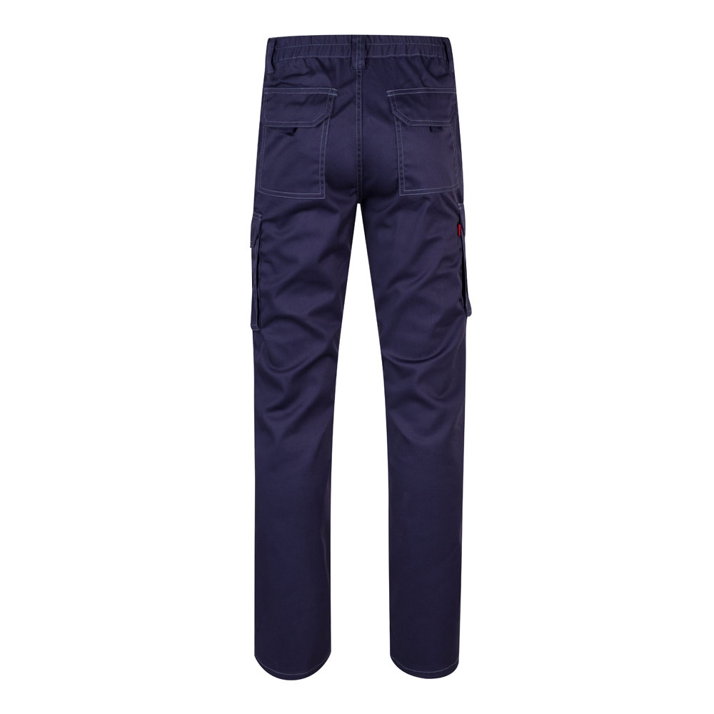 VL PAN. Pantalón elástico multibolsillos (290g/m²), en algodón (46%), EME (38%) y poliéster (16%)