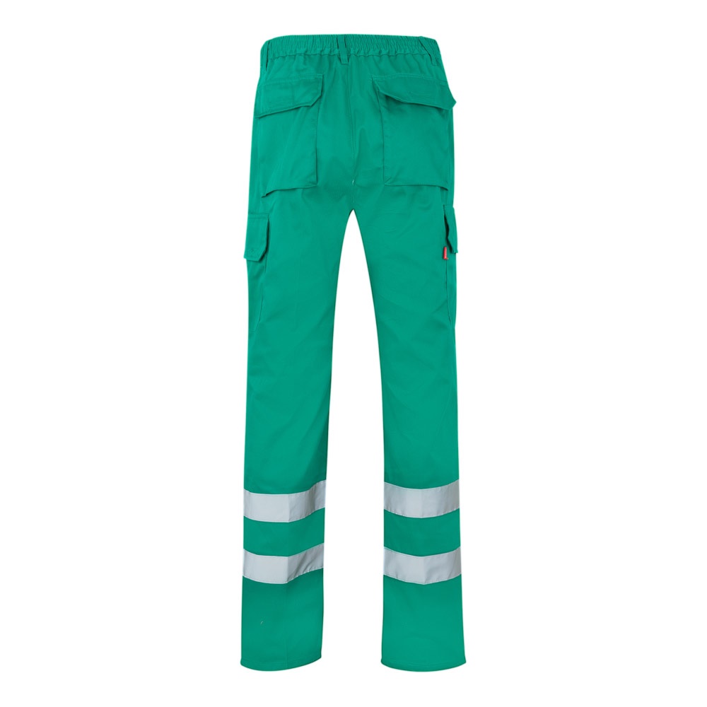 VL ASCLEPIUS. Pantalón multibolsillos de sarga (200g/m²), en algodón (35%) y poliéster (65%)
