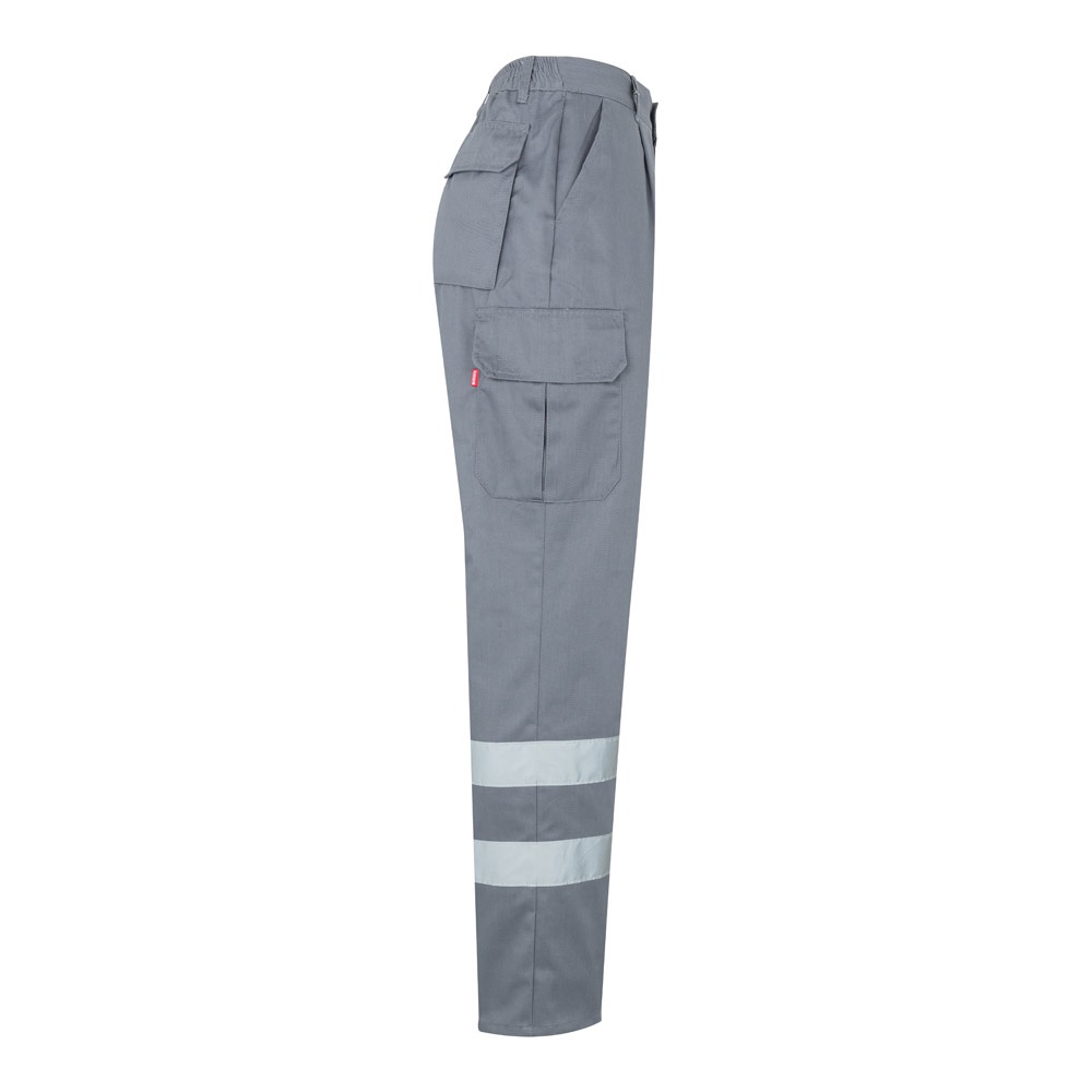 VL ASCLEPIUS. Pantalón multibolsillos de sarga (200g/m²), en algodón (35%) y poliéster (65%)