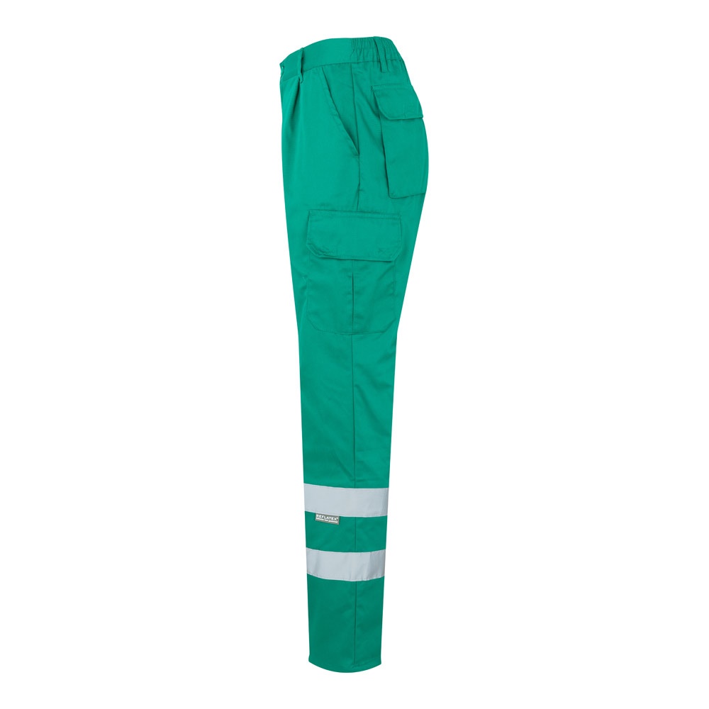 VL ASCLEPIUS. Pantalón multibolsillos de sarga (200g/m²), en algodón (35%) y poliéster (65%)