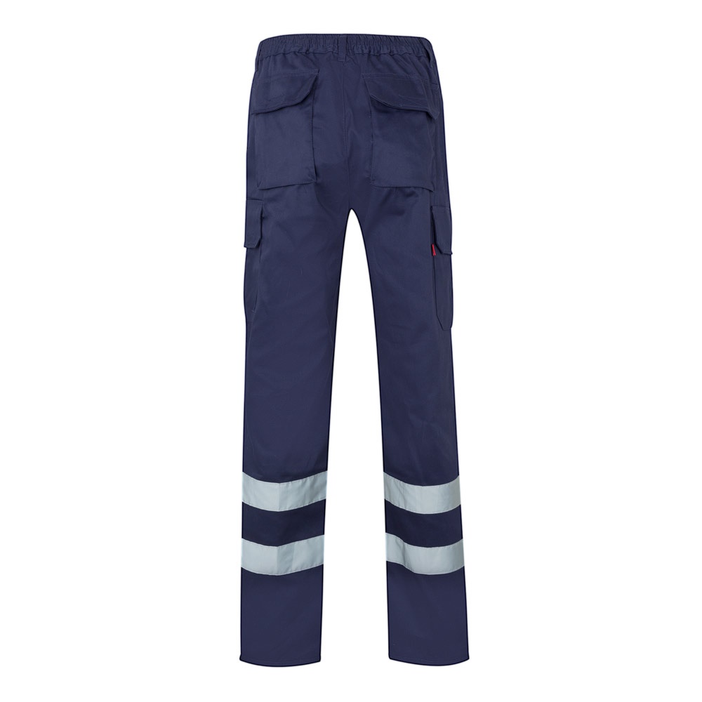 VL ASCLEPIUS. Pantalón multibolsillos de sarga (200g/m²), en algodón (35%) y poliéster (65%)
