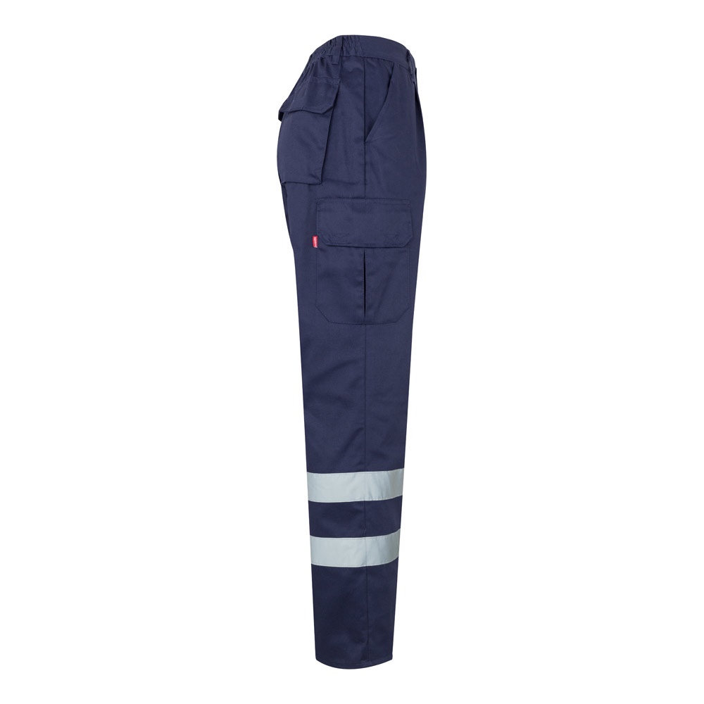 VL ASCLEPIUS. Pantalón multibolsillos de sarga (200g/m²), en algodón (35%) y poliéster (65%)