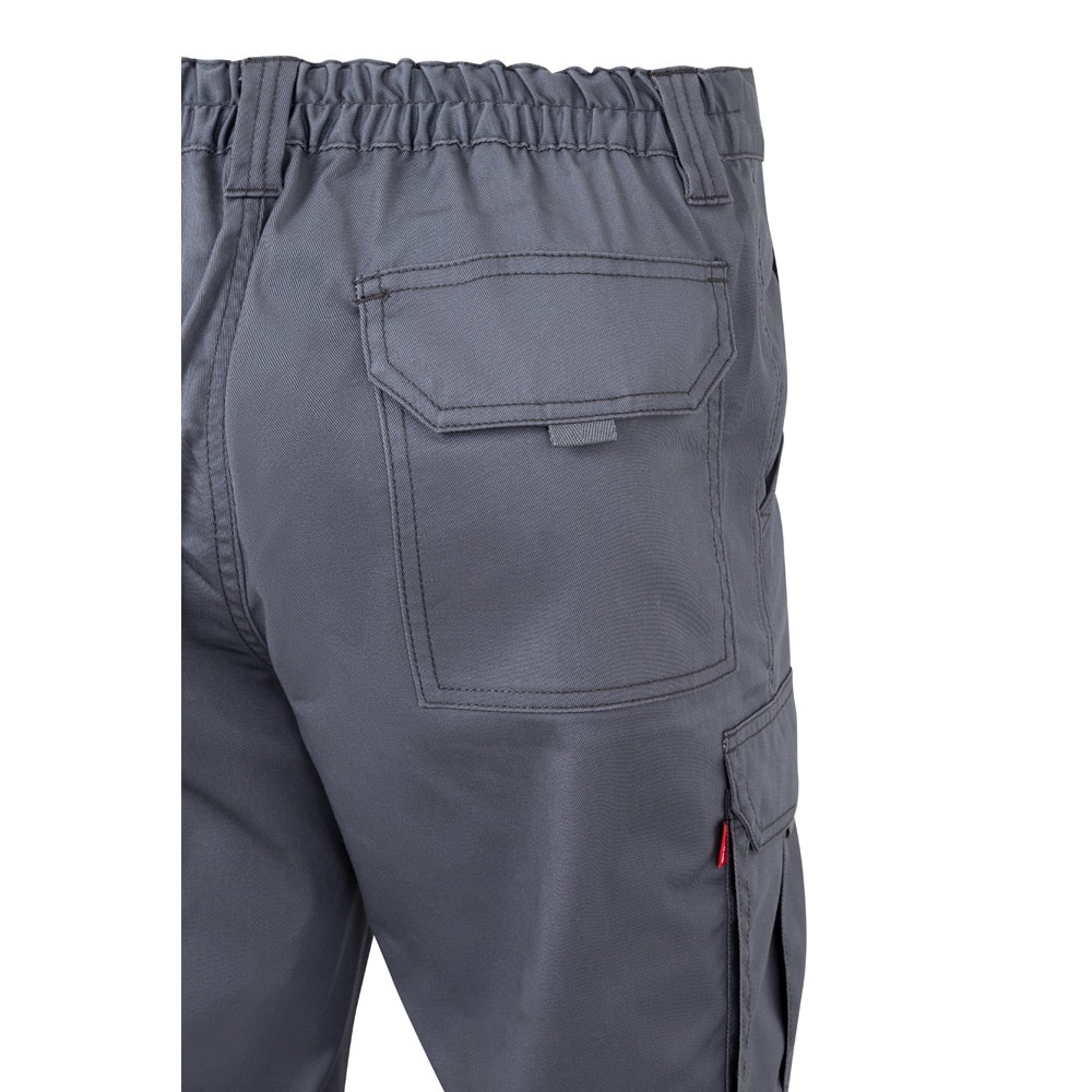 VL DIONYSUS. Bermudas multibolsillos bicolor (210 g/m²), en algodón (20%) y poliéster (80%)