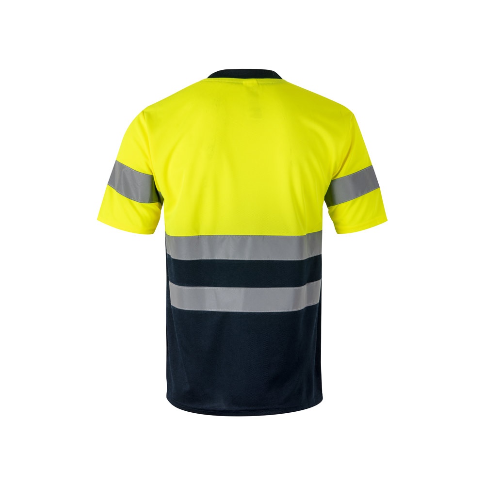 VL BRAHMA LARGE. Camiseta técnica bicolor ojo de pájaro (140g/m²), en poliéster (100%)