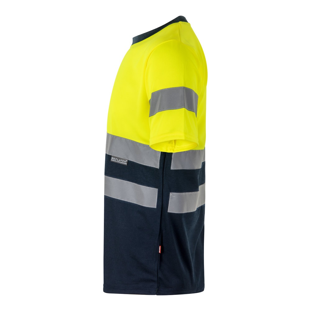 VL BRAHMA LARGE. Camiseta técnica bicolor ojo de pájaro (140g/m²), en poliéster (100%)