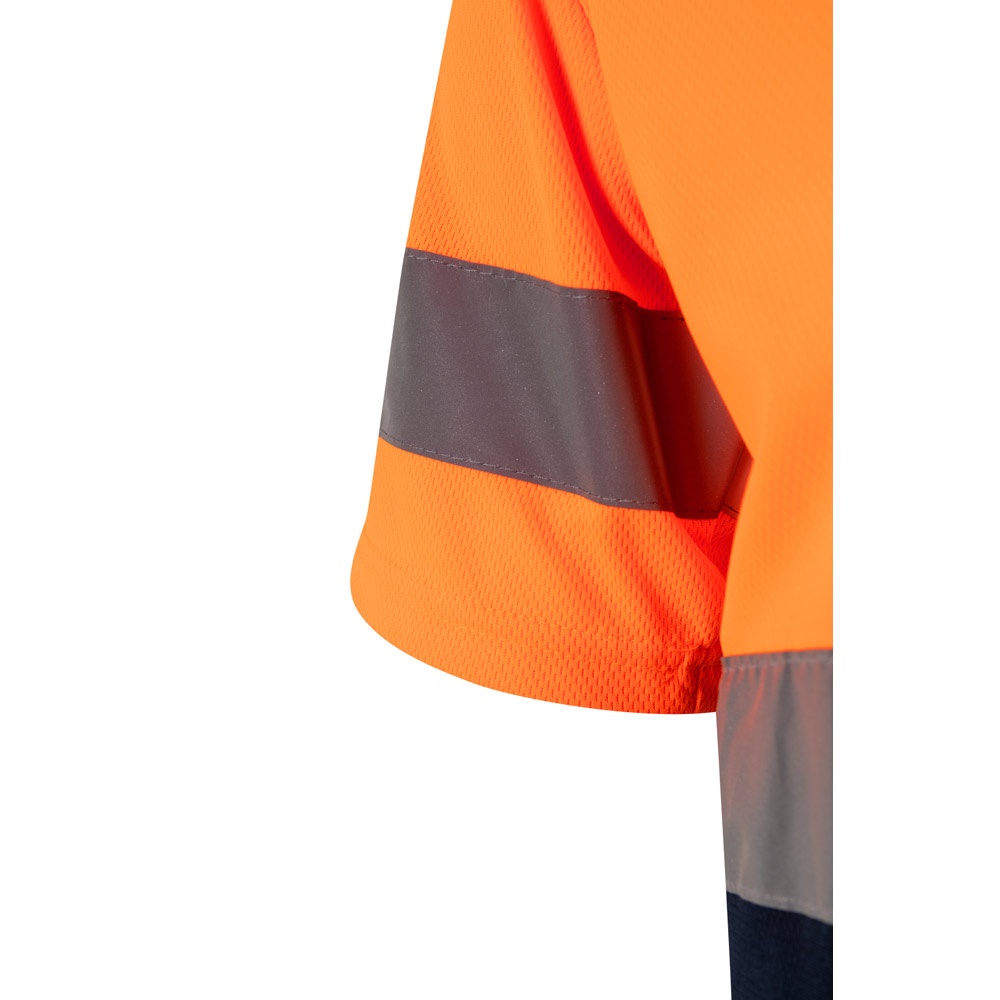 VL BRAHMA LARGE. Camiseta técnica bicolor ojo de pájaro (140g/m²), en poliéster (100%)