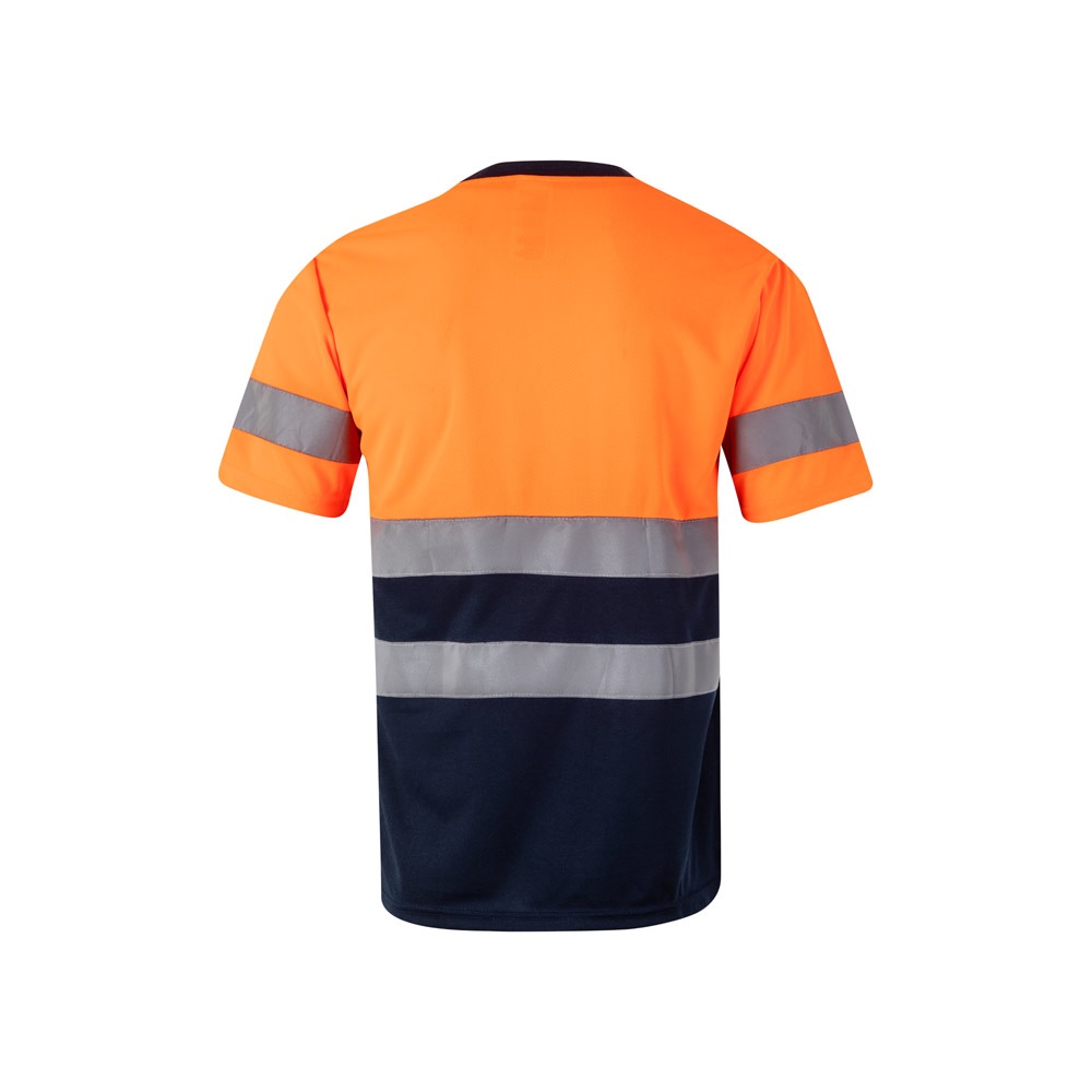 VL BRAHMA LARGE. Camiseta técnica bicolor ojo de pájaro (140g/m²), en poliéster (100%)