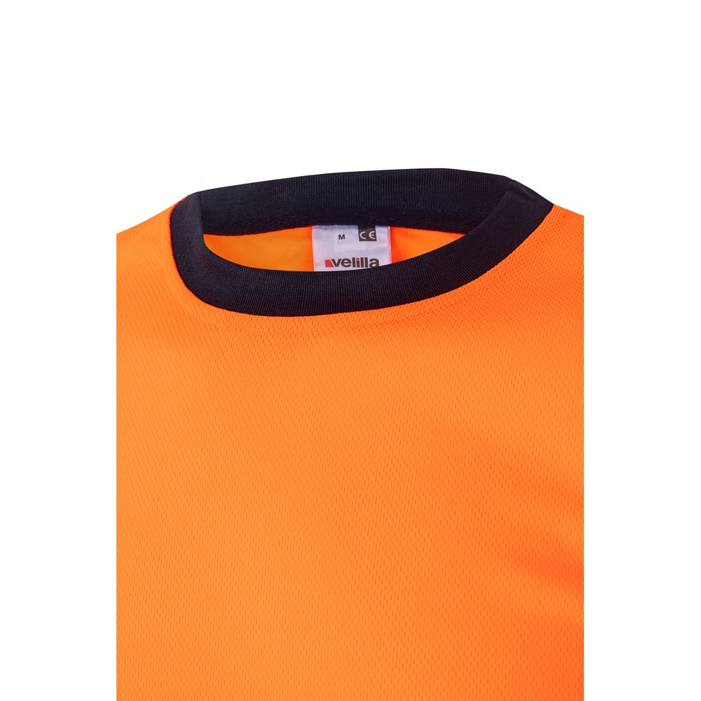 VL BRAHMA LARGE. Camiseta técnica bicolor ojo de pájaro (140g/m²), en poliéster (100%)