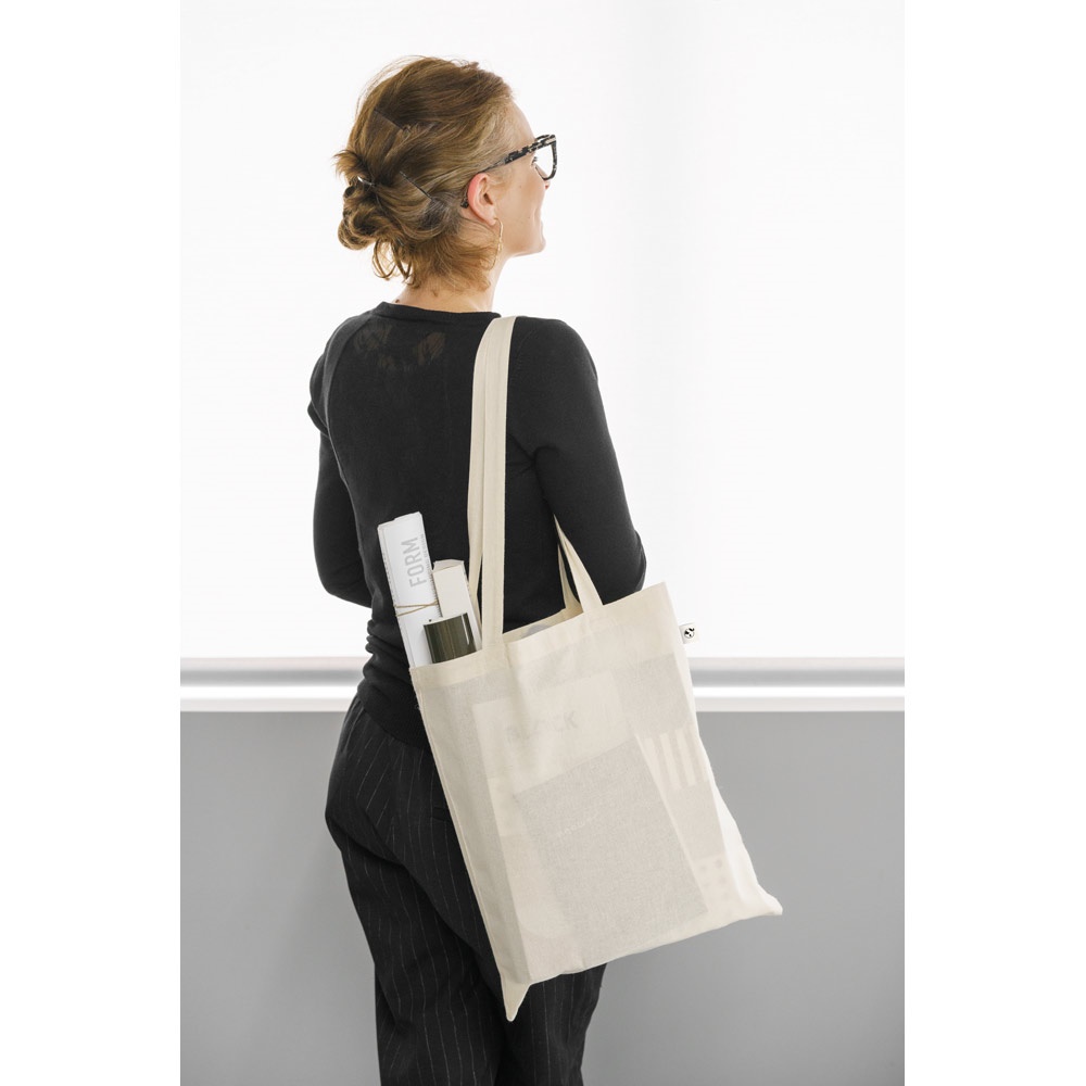 LEON. Bolsa 100% algodón orgánico (140 g/m²)