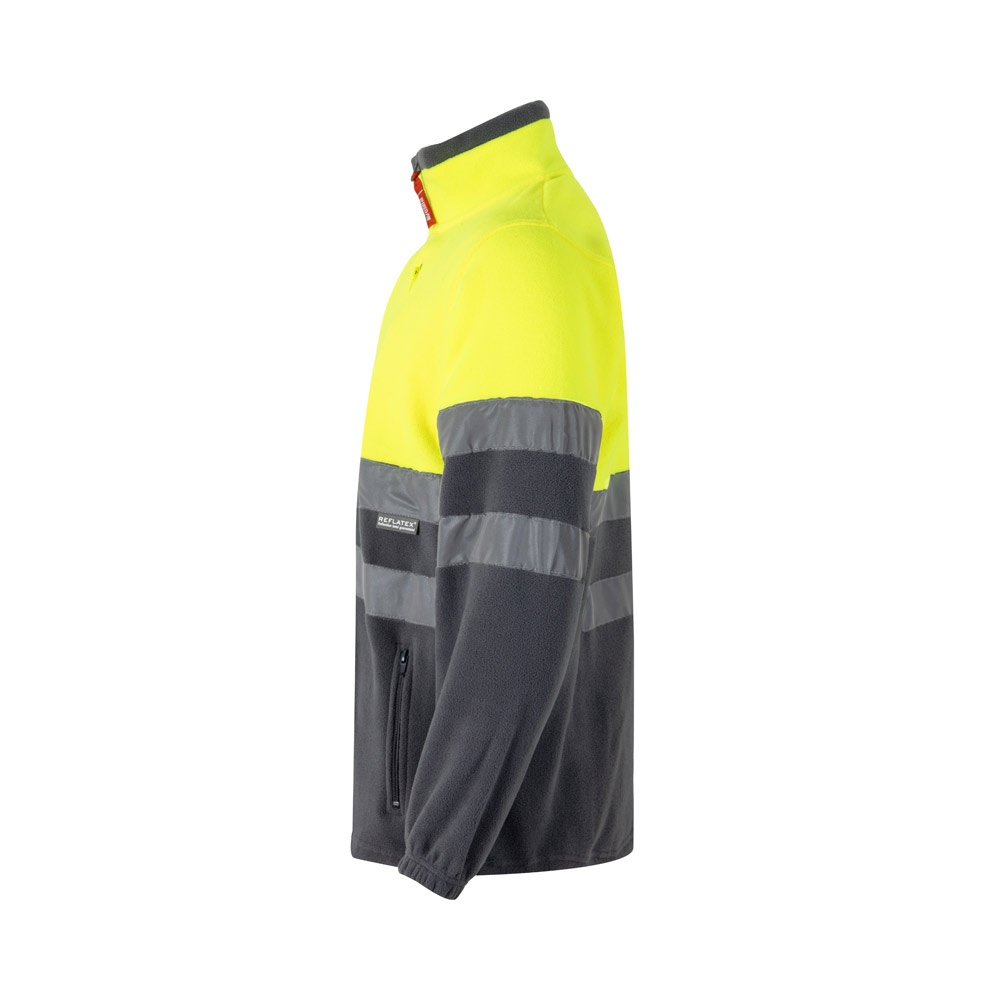 VL EROS LARGE. Chaqueta soft shell bicolor (280 g/m²), en poliéster (96%) y elastano (4%)