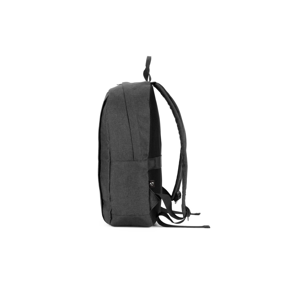 GIJON. Mochila para portátil de poliéster reciclado de alta densidad 600D y forro de poliéster reciclado 210D