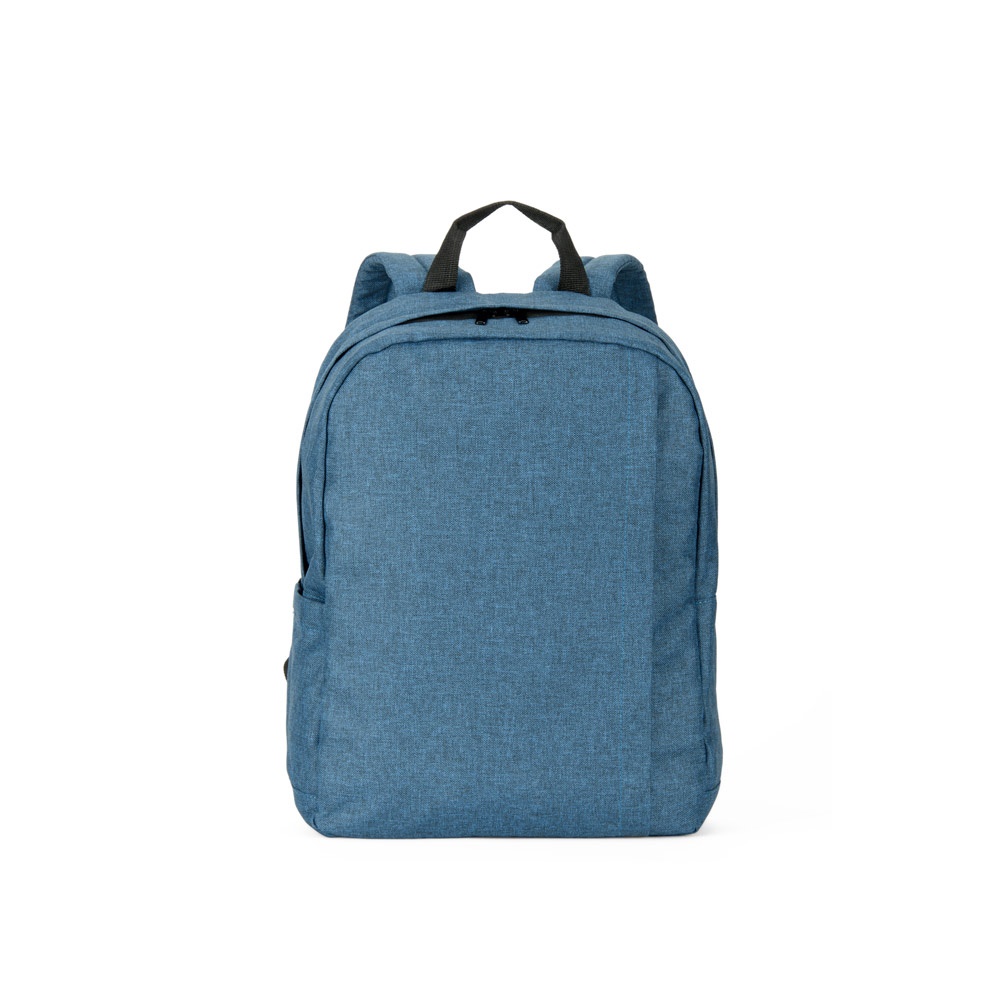 GIJON. Mochila para portátil de poliéster reciclado de alta densidad 600D y forro de poliéster reciclado 210D